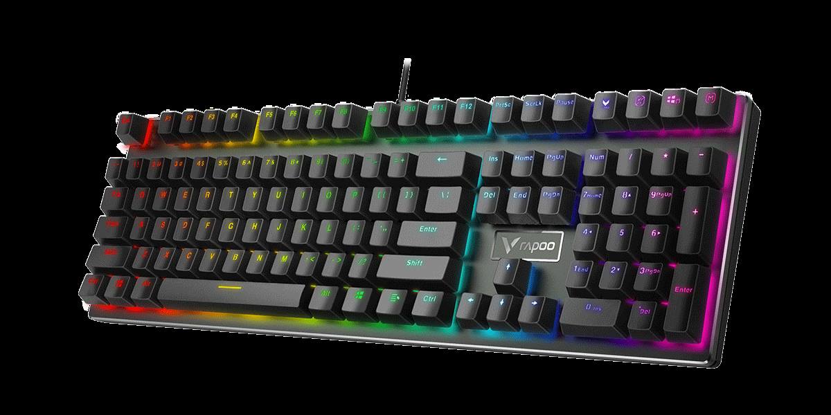 柏依幻彩RGB背光游戏机械键盘 V700RGB合金版 详情配图