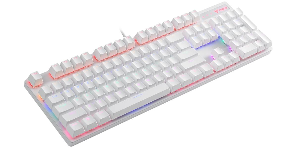 柏依混彩背光游戏机械键盘 V500PRO 详情配图