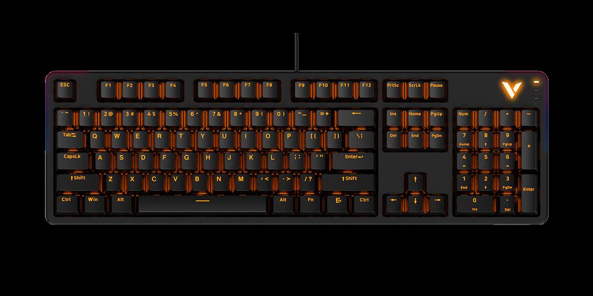 柏依背光游戏机械键盘（ 双形态） V500PRO 产品主图