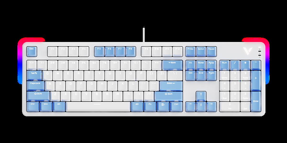 柏依背光游戏机械键盘（ 双形态） V500PRO 商品展示图