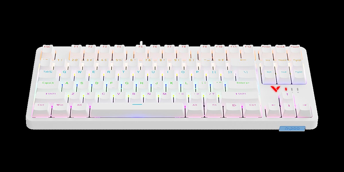 柏依背光游戏机械键盘（双形态） V500PRO-87 详情配图