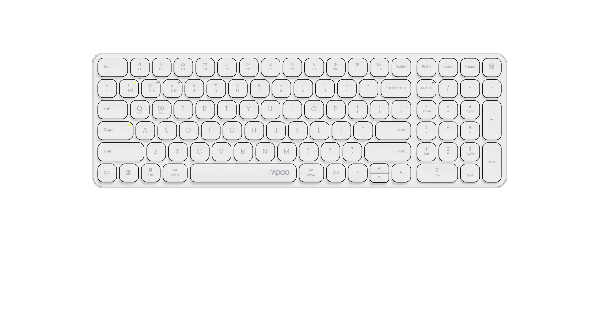 柏依多模式无线刀锋键盘 E9300G 详情配图
