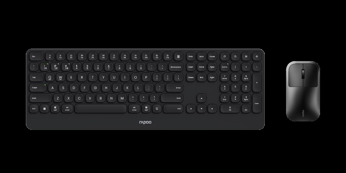 柏依多模式无线刀锋键鼠套装 9500S 商品展示图