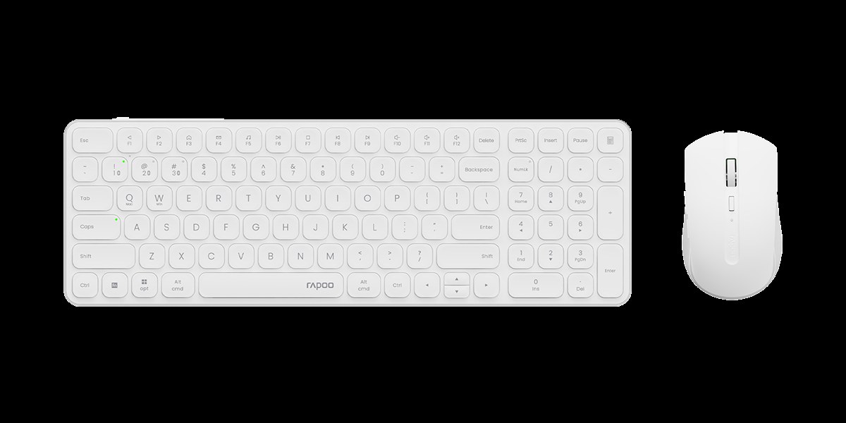 柏依多模式无线刀锋锂电键鼠套装 9350S 商品展示图