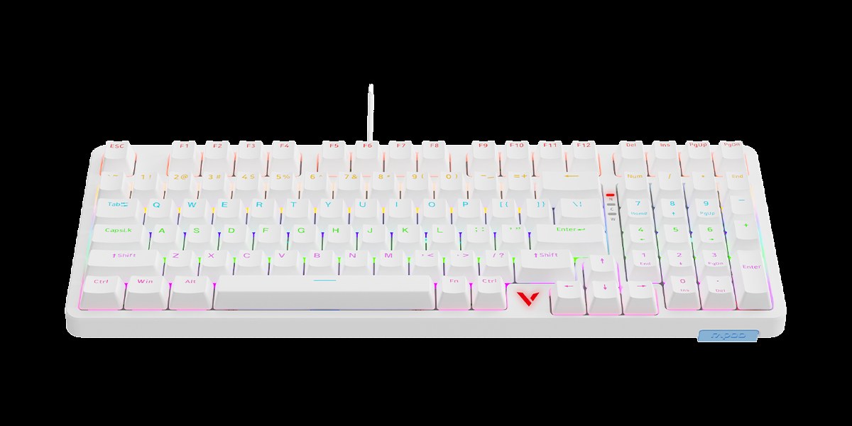 柏依背光游戏机械键盘（双形态） V500PRO-98 详情配图