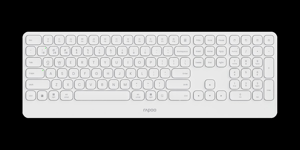 柏依多模式无线刀锋键盘 E9500G 商品展示图