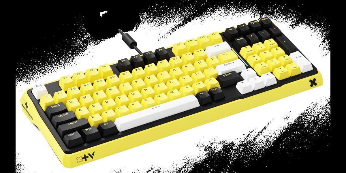 柏依防水幻彩RGB背光游戏机械键盘 ESK750-98 产品主图
