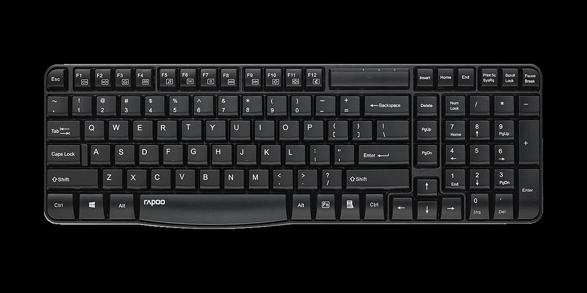 柏依无线键盘 E1050 商品展示图