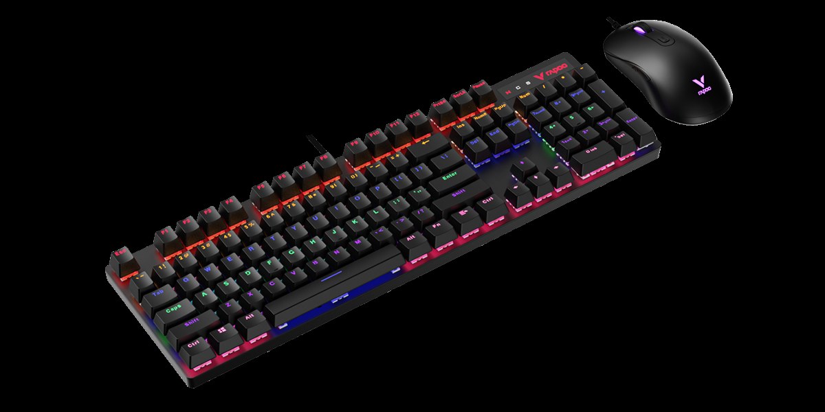 柏依背光游戏键鼠套装 V150S 产品主图