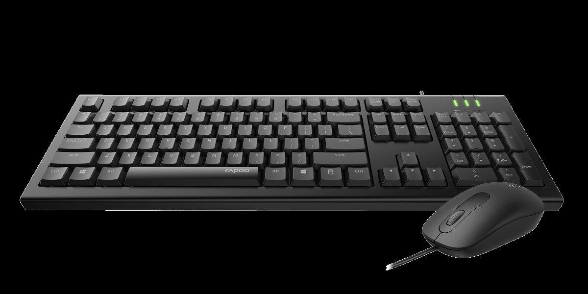 柏依有线光学键鼠套装 X120Pro 详情配图