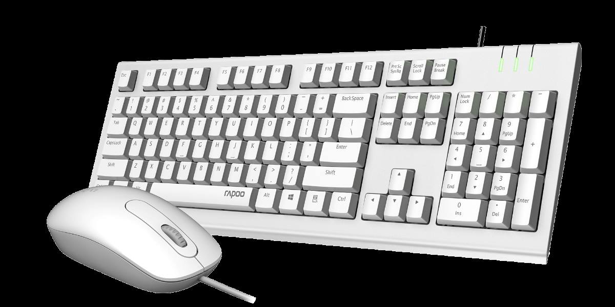 柏依有线光学键鼠套装 X120Pro 详情配图
