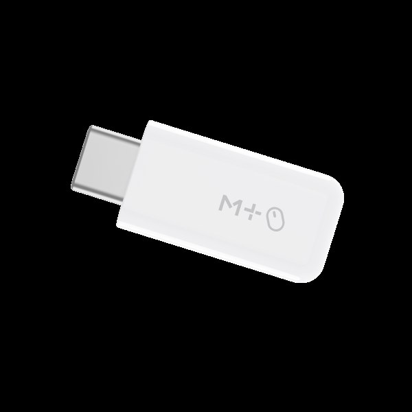 柏依M+无线跨屏鼠标接收器（USB-C） M3M-C 产品主图