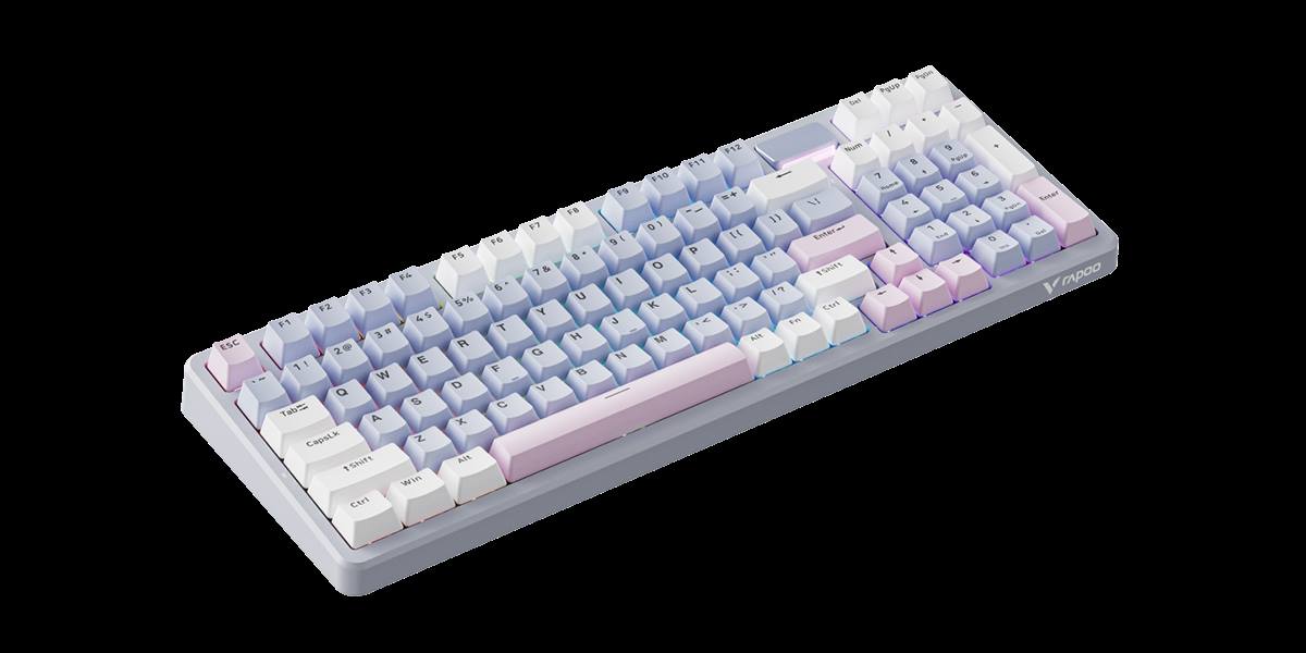 柏依客制化多模式无线背光游戏机械键盘 V700DIY-98长续航版 产品主图