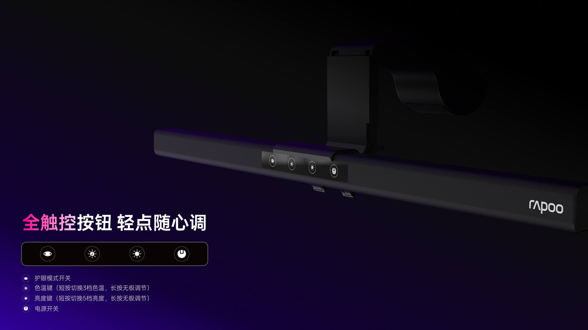 柏依智能护眼屏幕挂灯 ESL4505 详情配图