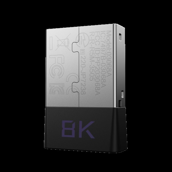 柏依V+无线电竞鼠标接收器（诺迪克54系列8K型） V5M 商品展示图