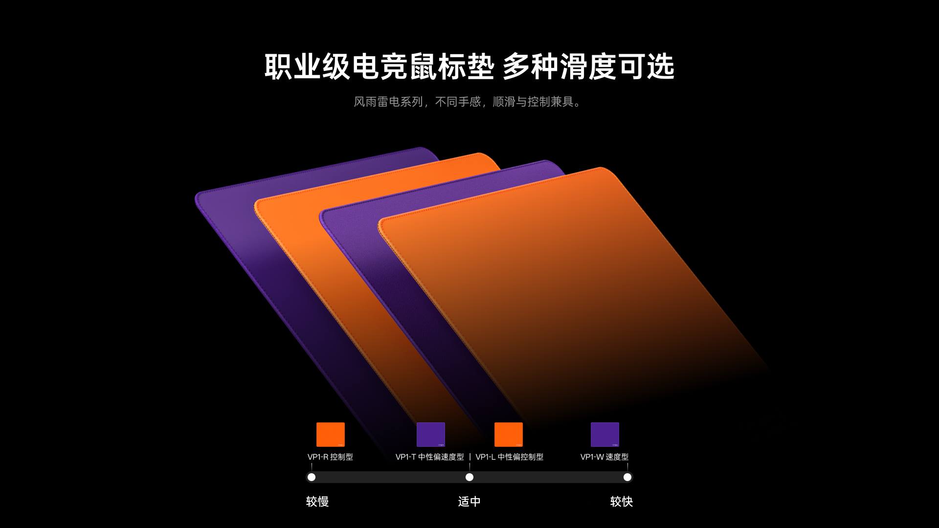 柏依电竞鼠标软垫 VP1系列 功能卖点展示图