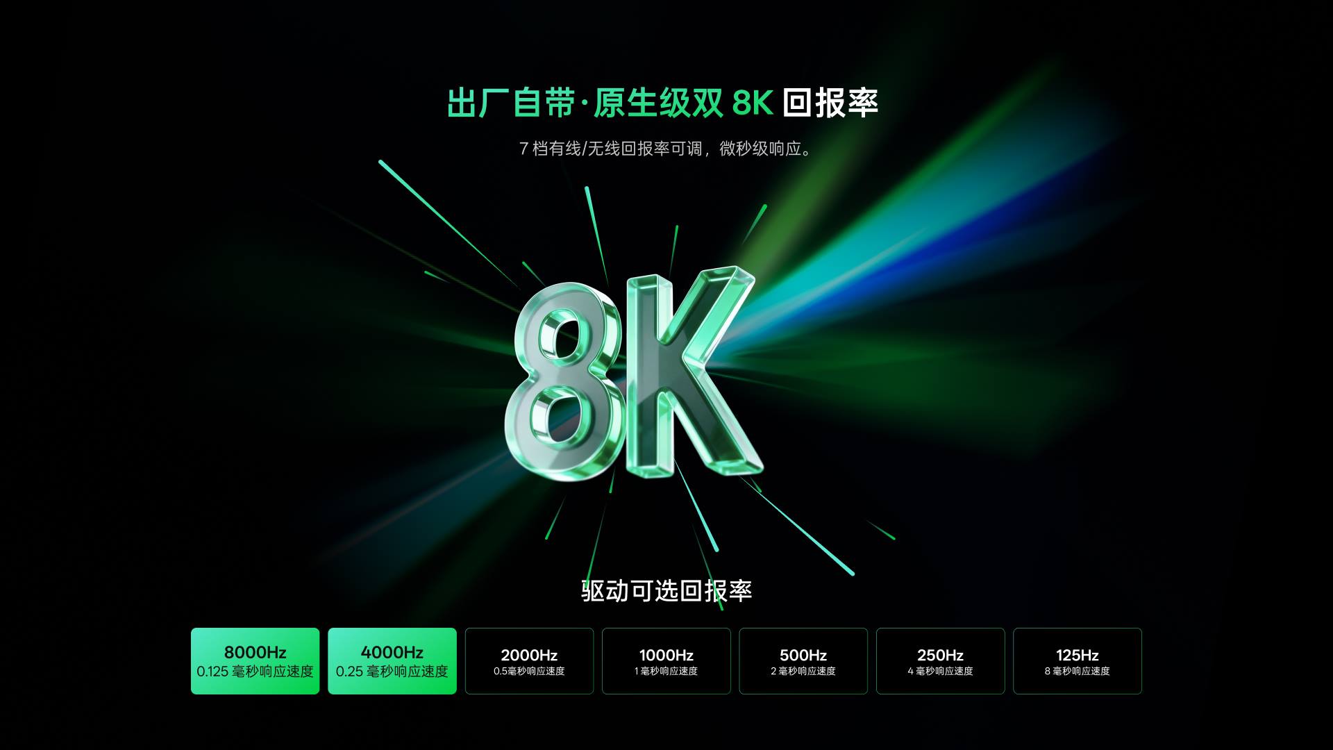 柏依大手型-双模轻量化无线电竞鼠标(VT二代系列) VT7 Ultra星闪双8K版 详情配图