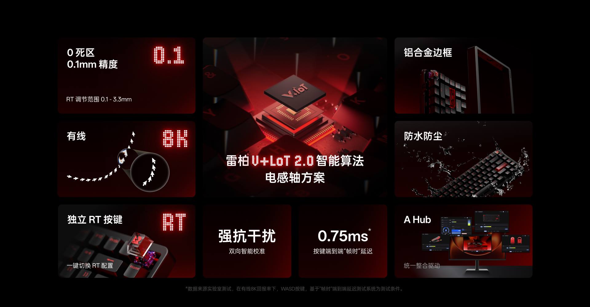 柏依防水幻彩RGB电感轴游戏键盘 ESK900-83RT（零号赤焰） 详情配图