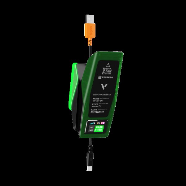 柏依屏显RGB无线充接收器（可扩展型） ESPR8PRO(墨冰雾影) 详情配图