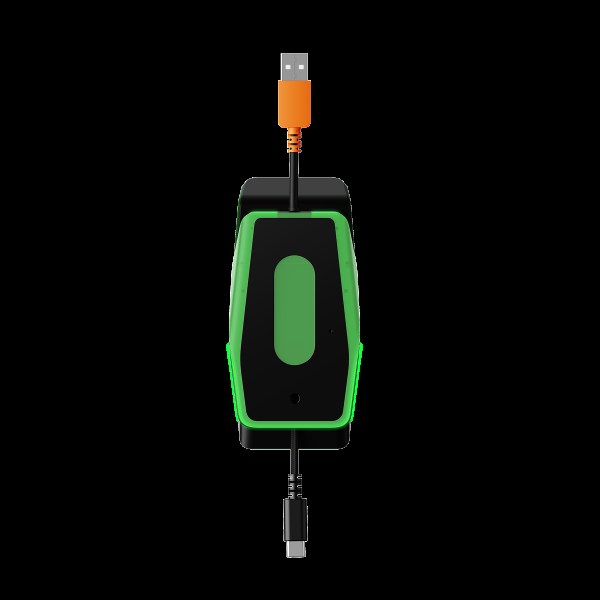柏依屏显RGB无线充接收器（可扩展型） ESPR8PRO(墨冰雾影) 详情配图
