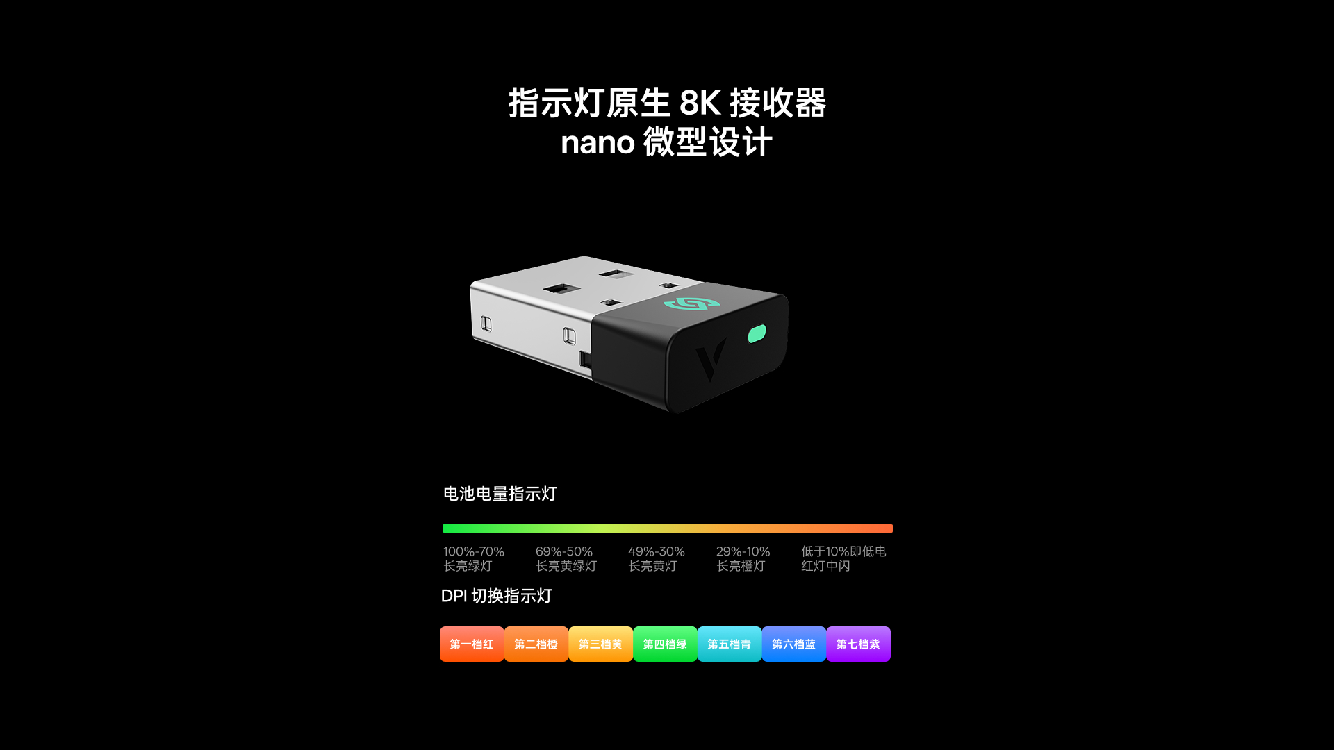 柏依大手型-双模轻量化无线电竞鼠标(VT二代系列) VT7 Ultra星闪双8K版 详情配图