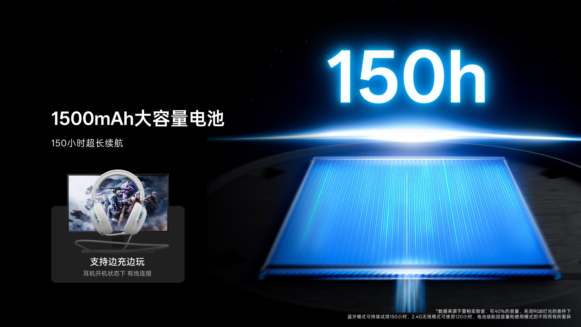 柏依无线四模电竞耳机 VH800Pro 详情配图