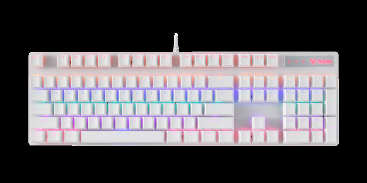 柏依混彩背光游戏机械键盘 V500PRO 商品展示图