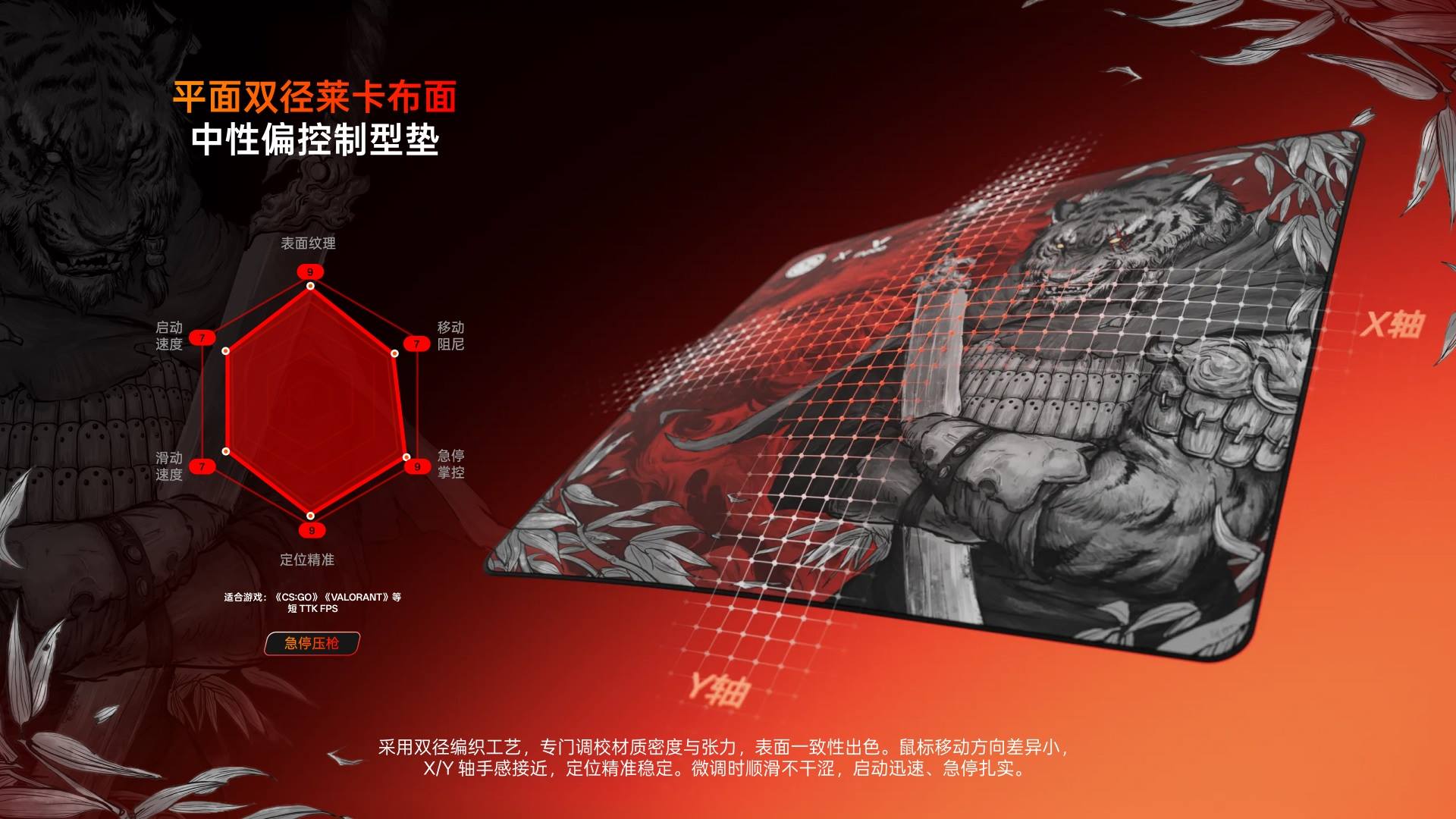 柏依电竞鼠标软垫 ESM6-01 详情配图